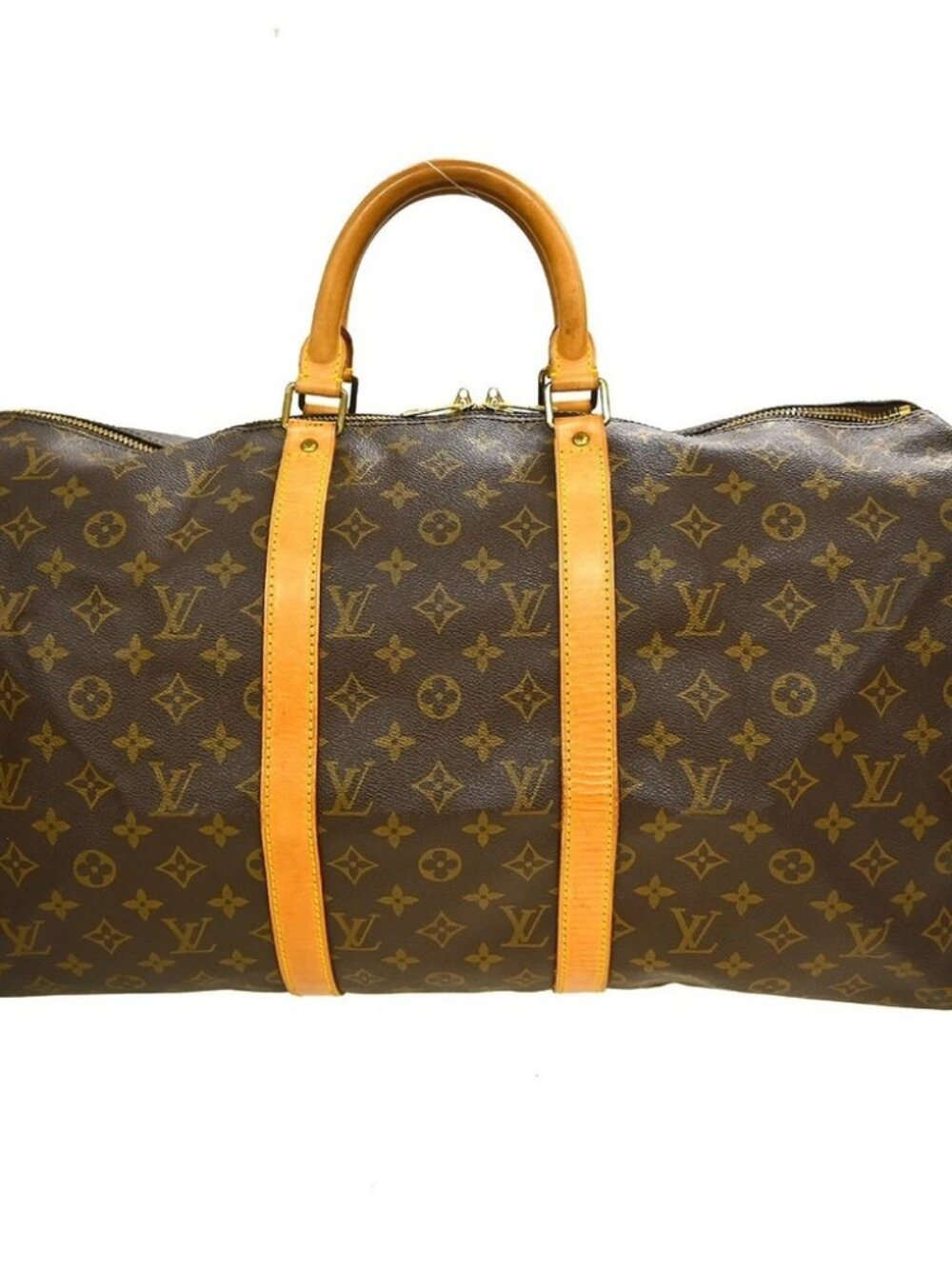 LOUIS VUITTON KEEPALL 50 BANDOULIERE HANDBAG